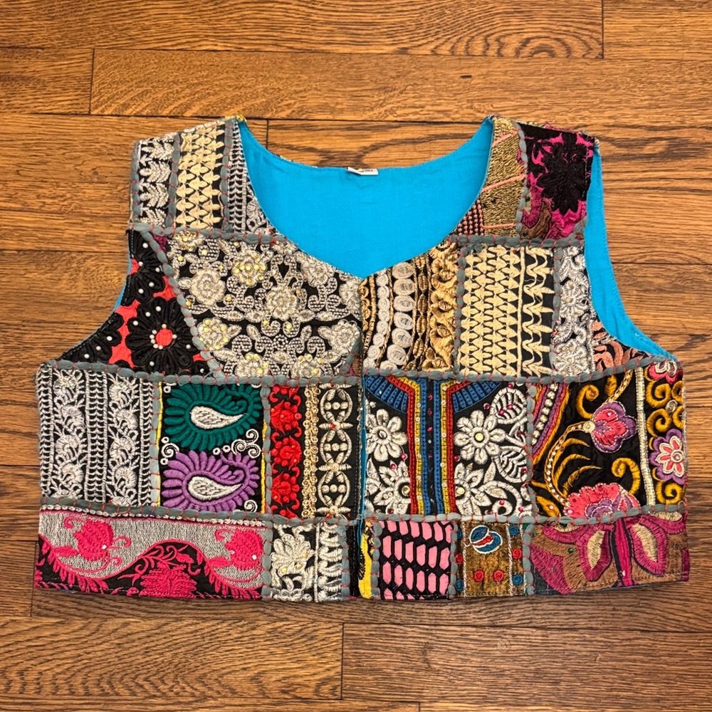 Stunning Vest - handmade in India